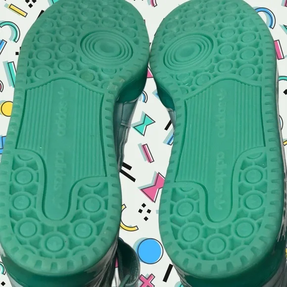 Adidas Jeremy Scott Forum High Dipped Sample "Acid Mint" - Picture 6 of 7